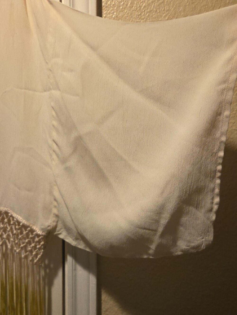 Blank London,Women's Cream Fringe Embellished Top - Picture 2 of 7
